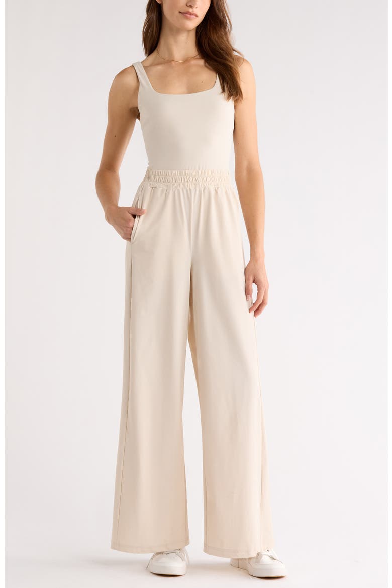 Transit Wide Leg Jumpsuit, Main, color, GREY MOONBEAM