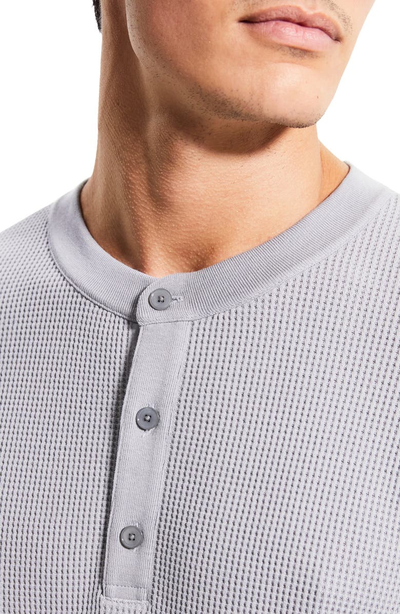Theory Balena Studio Waffle Henley, Alternate, color, 