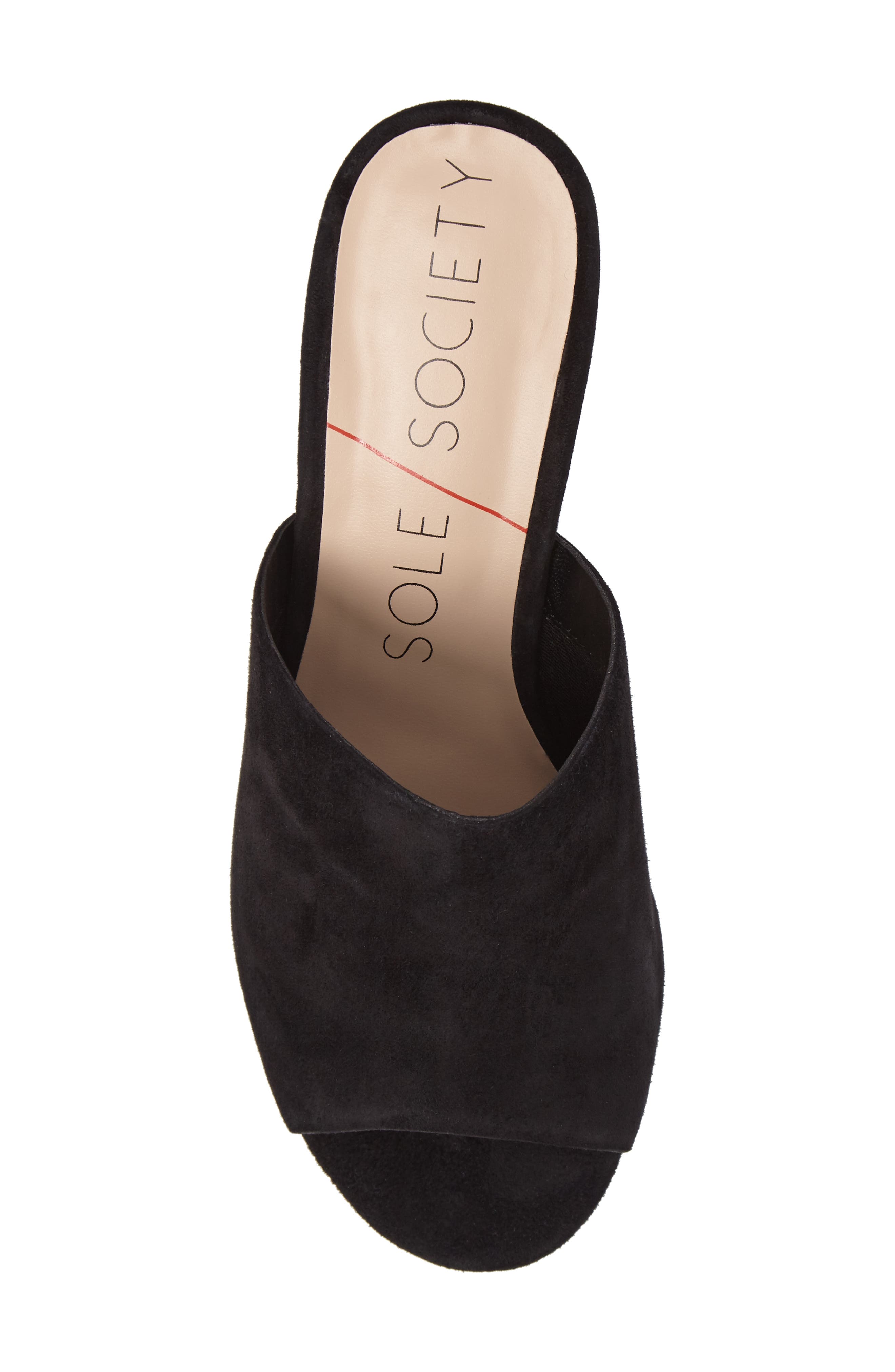 Ashwell Mule, Alternate, color, BLACK SUEDE
