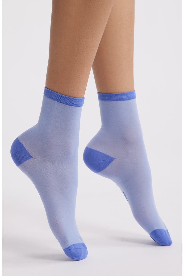 Lyrie Sheer Crew Socks, Main, color, BETTA