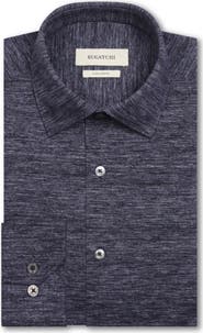 Bugatchi James OoohCotton® Space Dye Button-Up Shirt