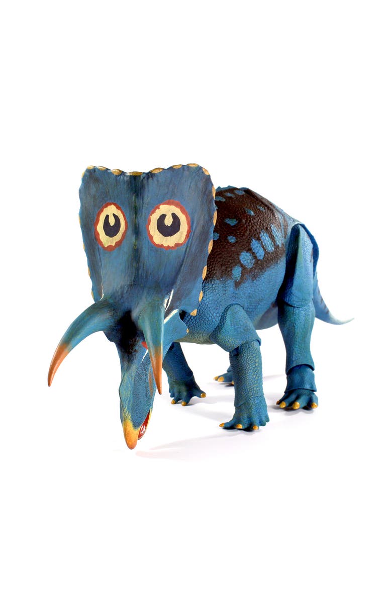 Beasts of the Mesozoic Torosaurus Latus Dinosaur Action Figure, Alternate, color, Multicolored