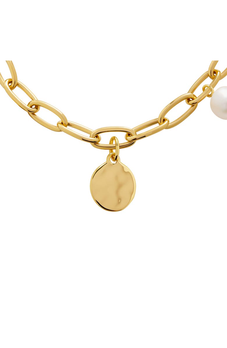 Monica Vinader Lucky Charm Bracelet, Alternate, color, 18K Gold Vermeil