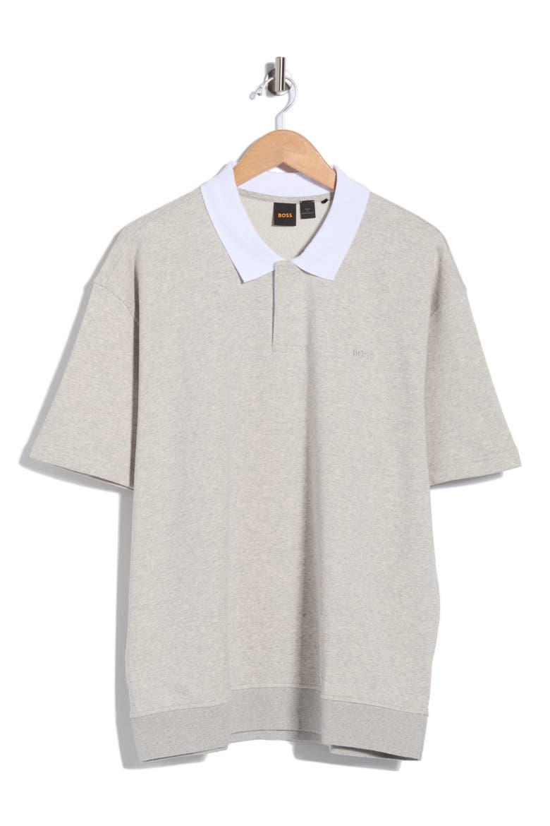 Pe Edge Cotton Sweatshirt, Main, color, OPEN GREY