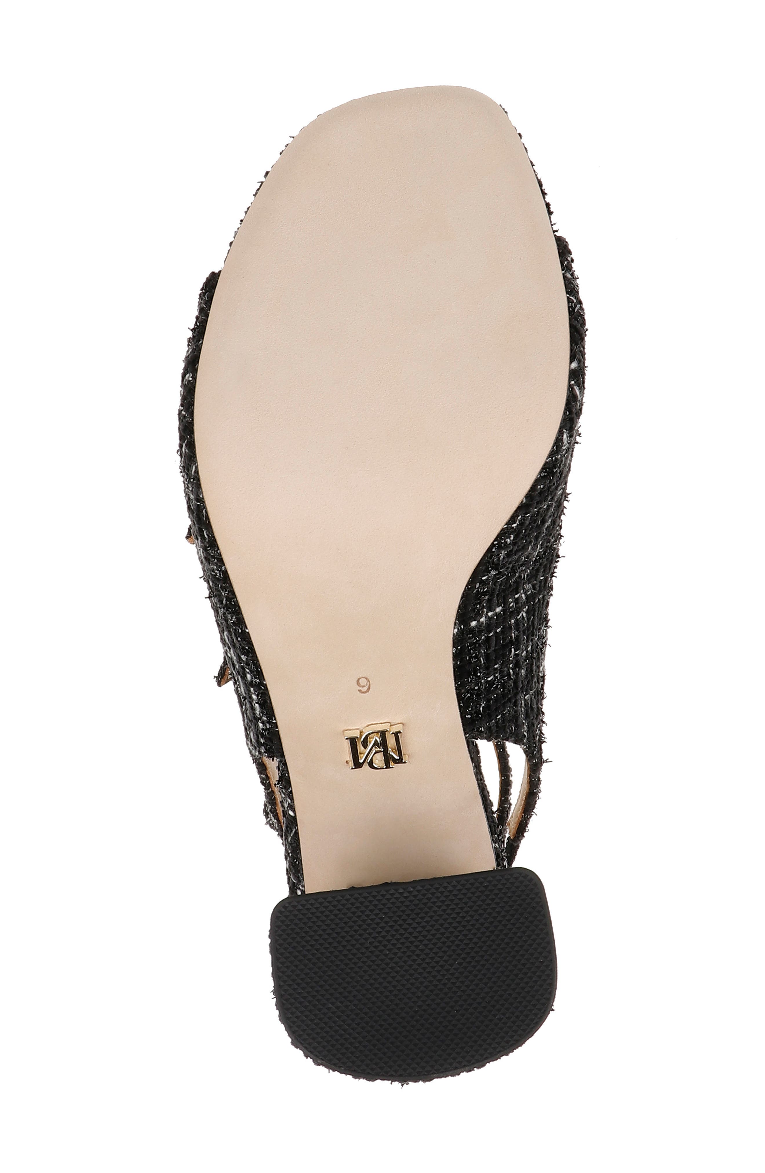 Badgley Mischka Collection Vella Ankle Strap Sandal, Alternate, color, Black Multi