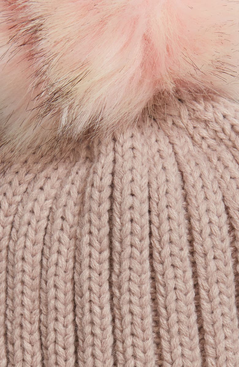 BP. Two Tone Pompom Beanie, Alternate, color, 