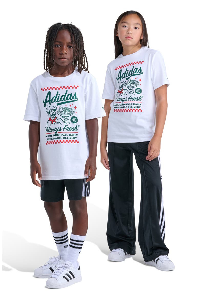 Kids' Character Graphic T-Shirt, Alternate, color, WHITE