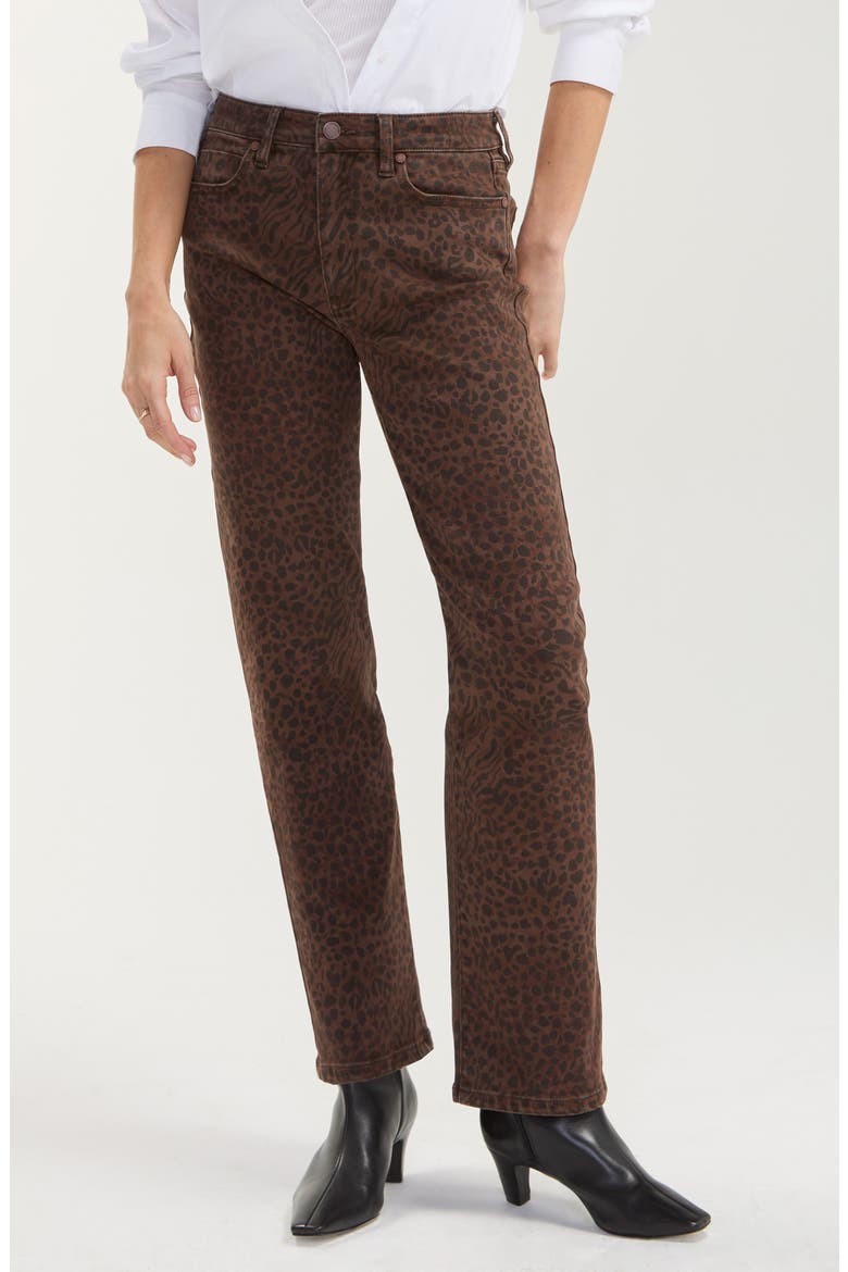 Kennedy Straight Leg Jeans, Main, color, ABSTRACT ANIMAL