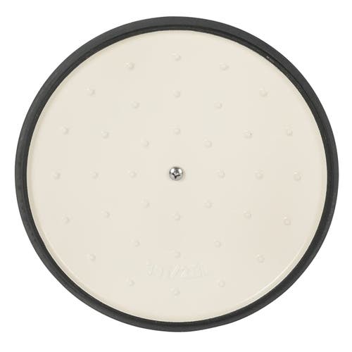 Crock-pot 3 Quart Enameled Cast Iron Saucepan With Lid In White