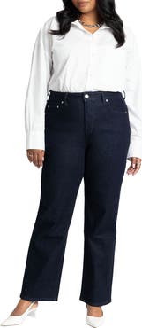 ELOQUII The Naomi Comfort Stretch Straight Leg Jean