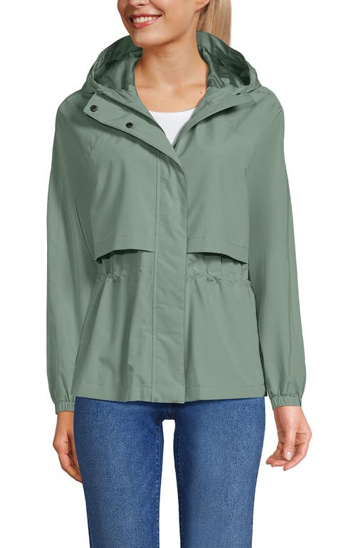 LANDS' END LANDS' END SQUALL PACKABLE RAIN JACKET 