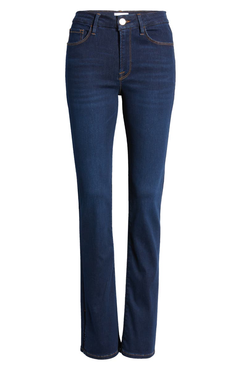 FRAME Le Mini Bootcut Jeans, Alternate, color, Claremore