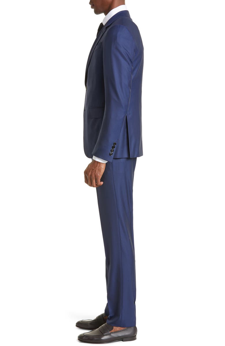 ZEGNA 15Milmil15 Micro Pattern Wool Suit, Alternate, color, 