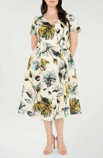 Vanessa Floral Empire Waist Dress