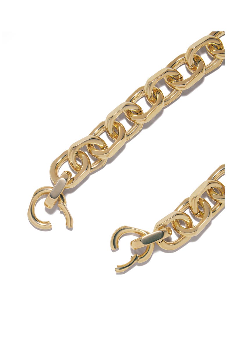 City Link Necklace, Alternate, color, GOLD