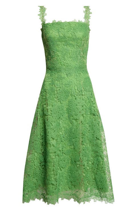Hydrangea Lace Cocktail Dress