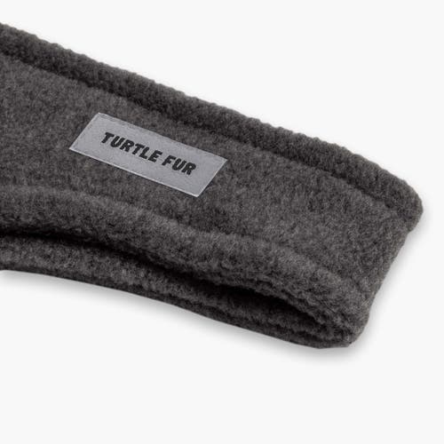 Turtle Fur Bang Band Fleece Headband In Gray