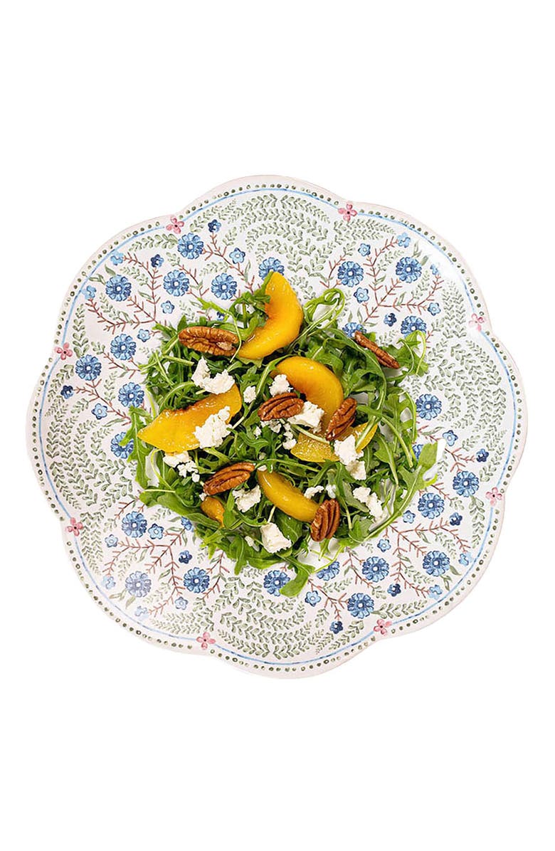 Juliska Villa Seville Scallop Dessert Plate, Alternate, color, Chambray