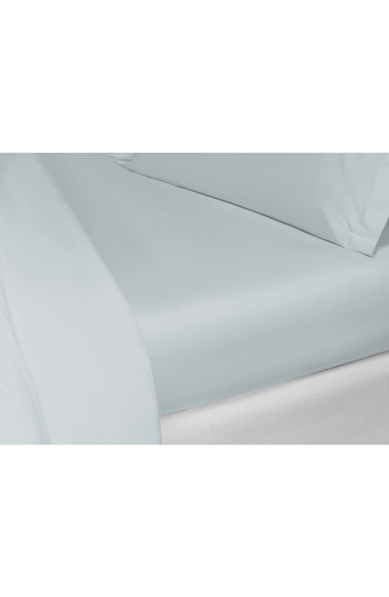 Togas Royal Flat Sheet, Alternate, color, Light Blue
