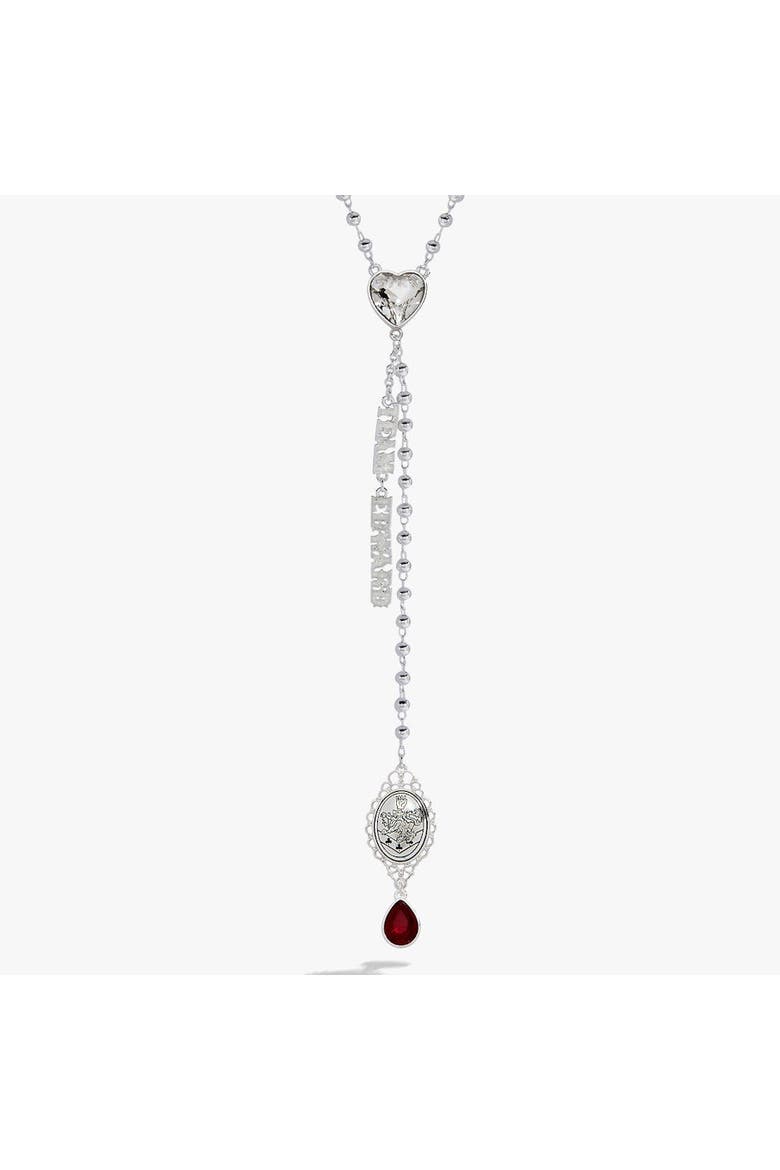 The Twilight Saga Edward Lariat Necklace, Alternate, color, Silver