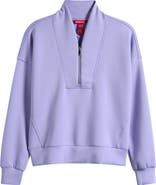 SPANX® AirEssentials Shawl Collar Quarter Zip Sweatshirt
