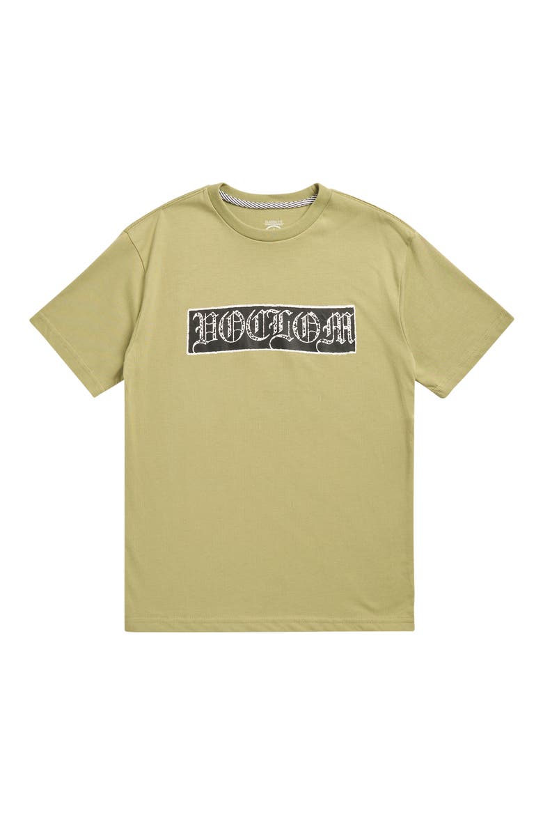 Kids' Dungeon Cotton Graphic T-Shirt, Main, color, LIGHT OLIVE