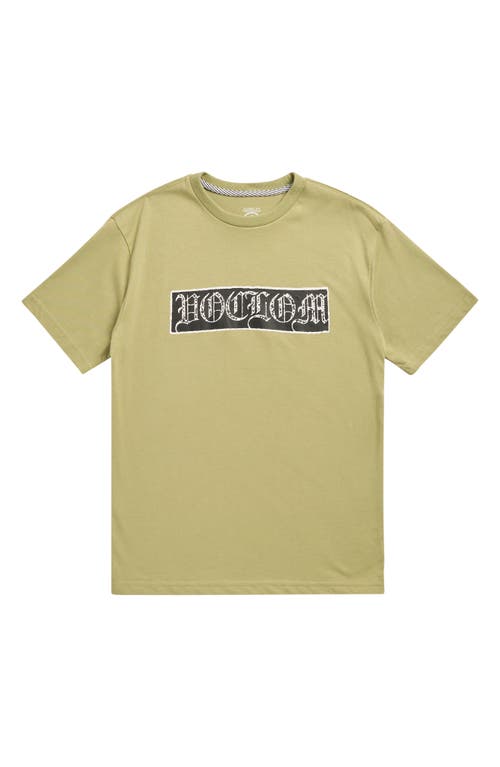 Volcom Kids' Dungeon Cotton Graphic T-Shirt in Light Olive  product