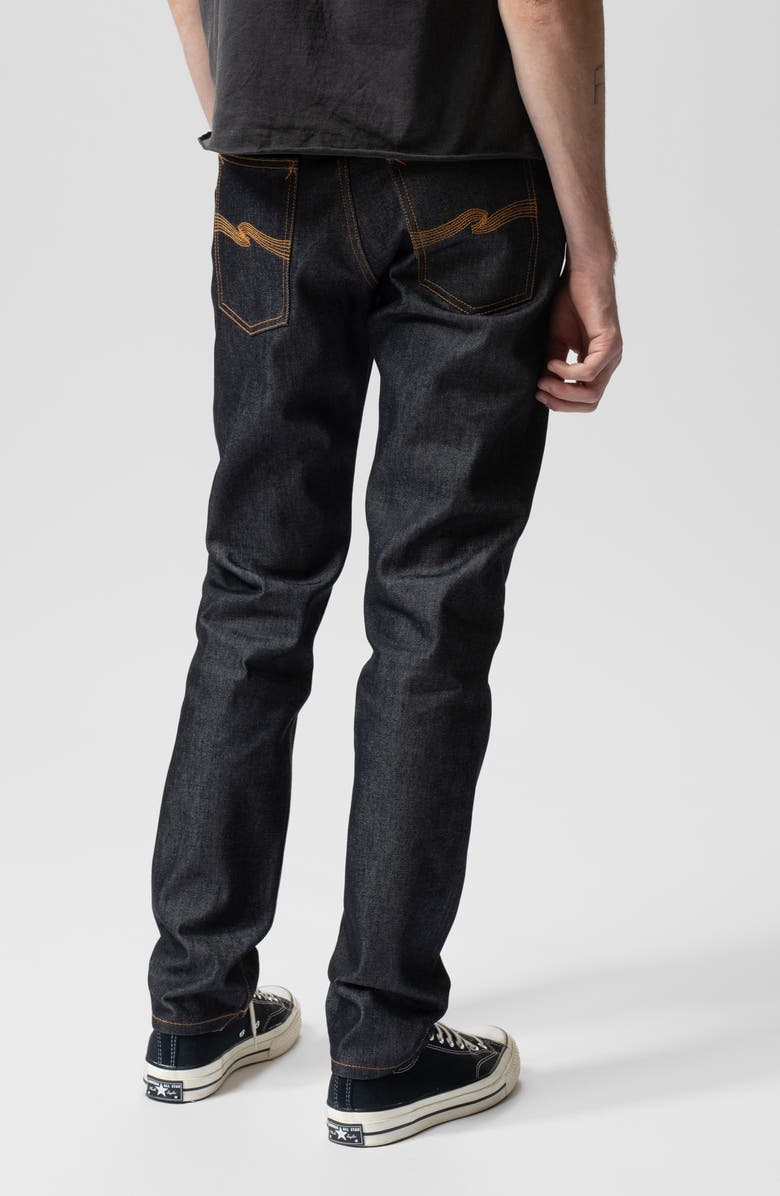 Nudie Jeans Steady Eddie II Straight Leg Jeans, Alternate, color, Dry Heavy