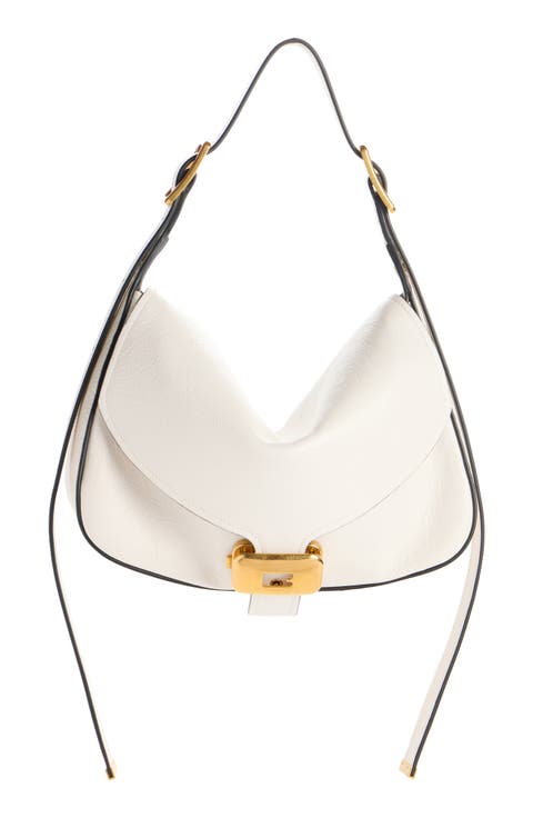 Medium Clicca Arena Leather Shoulder Bag