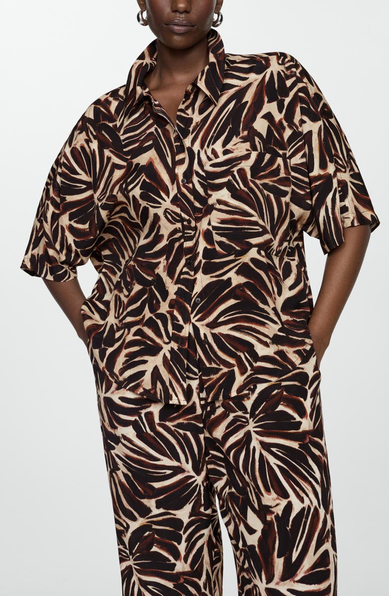 MANGO Claudie Straight Leg Pants, Alternate, color, 