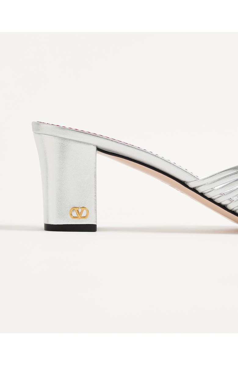 Valentino Garavani Annet Sandal, Alternate, color, Silver