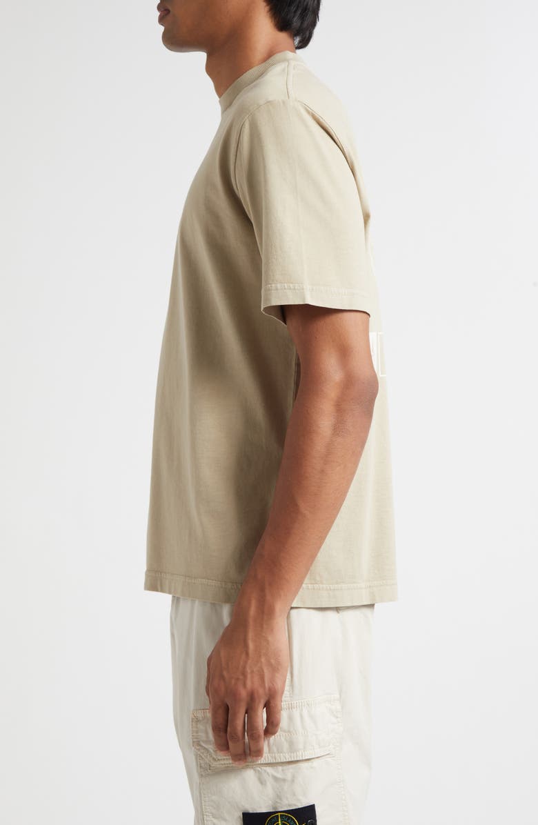 Stone Island Institutional One Logo Graphic T-Shirt, Alternate, color, V009a Desert