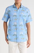 Brooks Brothers Boat Print Button-Up Shirt