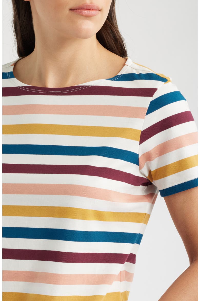 Sailor Stripe T-Shirt, Alternate, color, QUAD SCALLION ROSEHIP