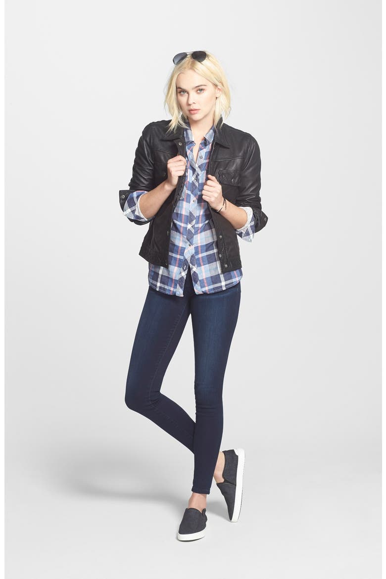 'Flawless - Honey' Curvy Skinny Jeans (Nordstrom Exclusive), Alternate, color, FRANKIE