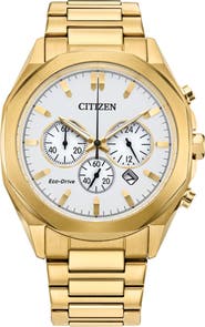 Citizen Eco-Drive Chronograph Bracelet Watch, 41mm