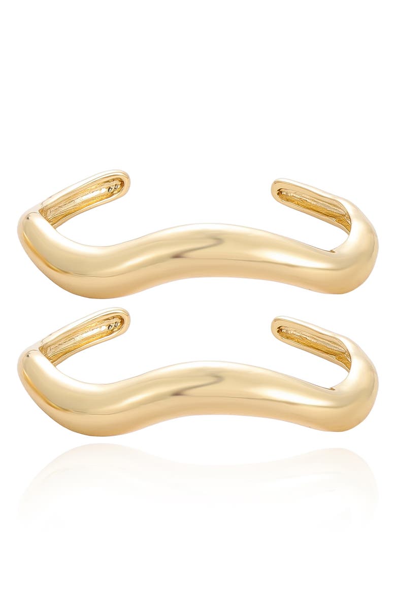 Ettika Set of 2 Cuff Bracelets, Main, color,