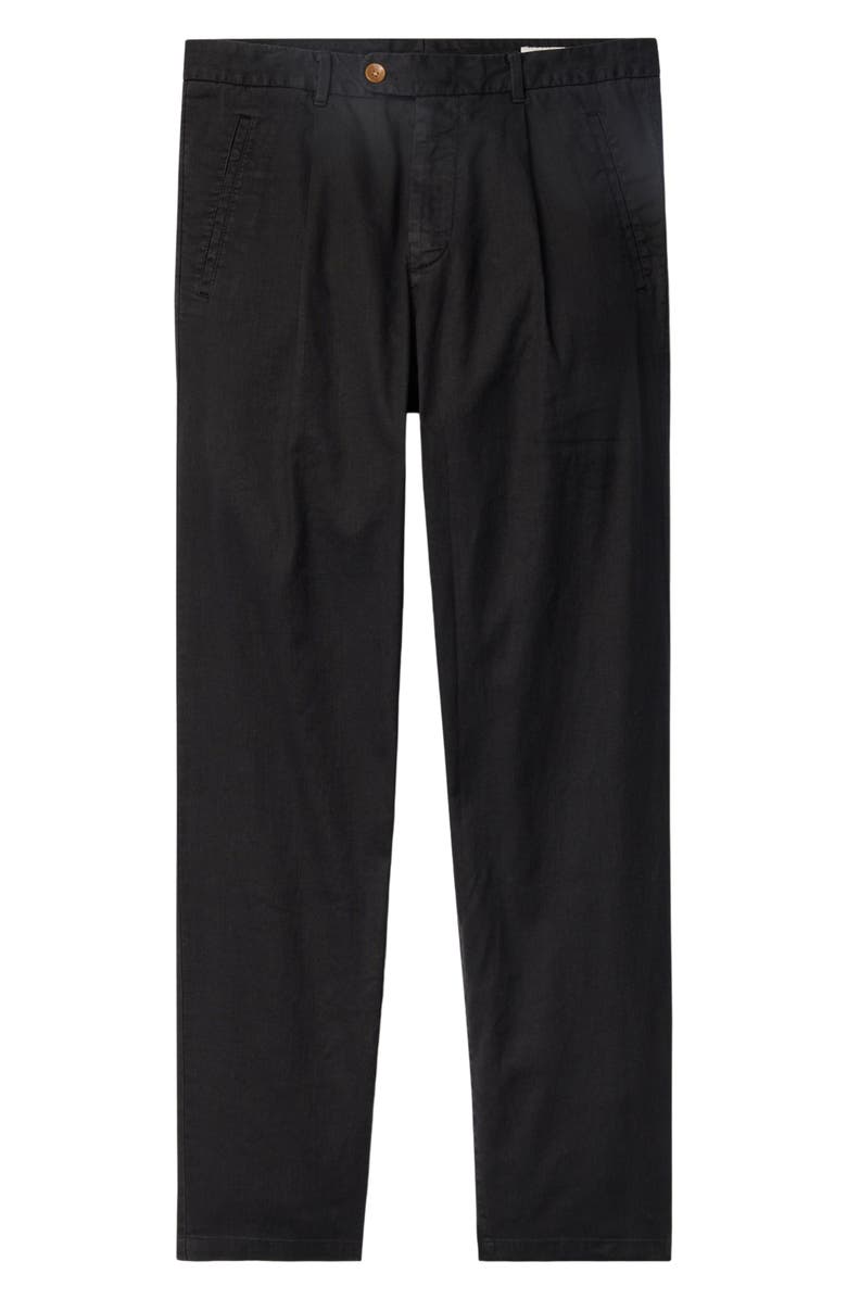 Bonobos Coastal Linen Blend Pants, Alternate, color, Washed Black
