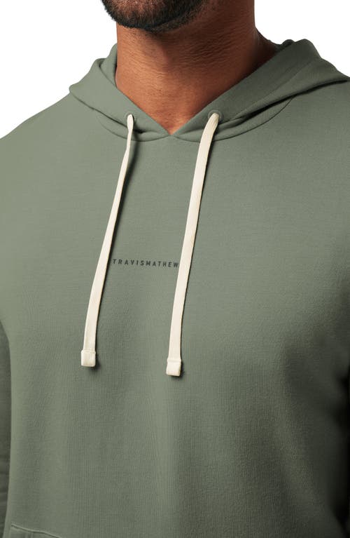 Travismathew Coastal Cloud Hoodie In Green
