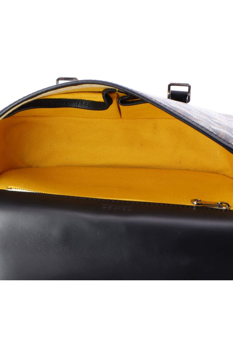 Pre-Owned Goyard Belvedere Messenger Bag Coated Canvas PM, Alternate, color, Black