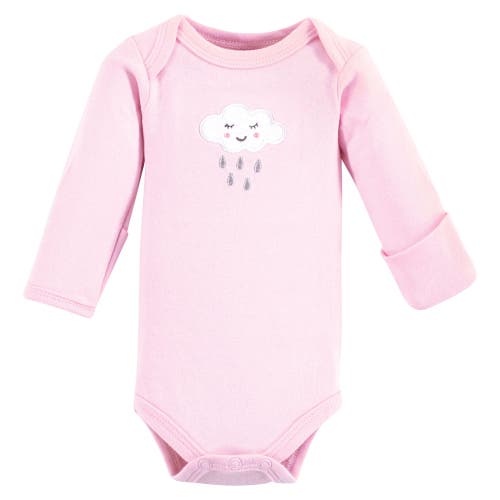 Luvable Friends Preemie Long Sleeve Bodysuits 3pk Foxy In Multi