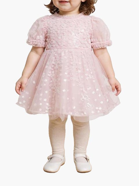 Kid's Floral Confetti Dress