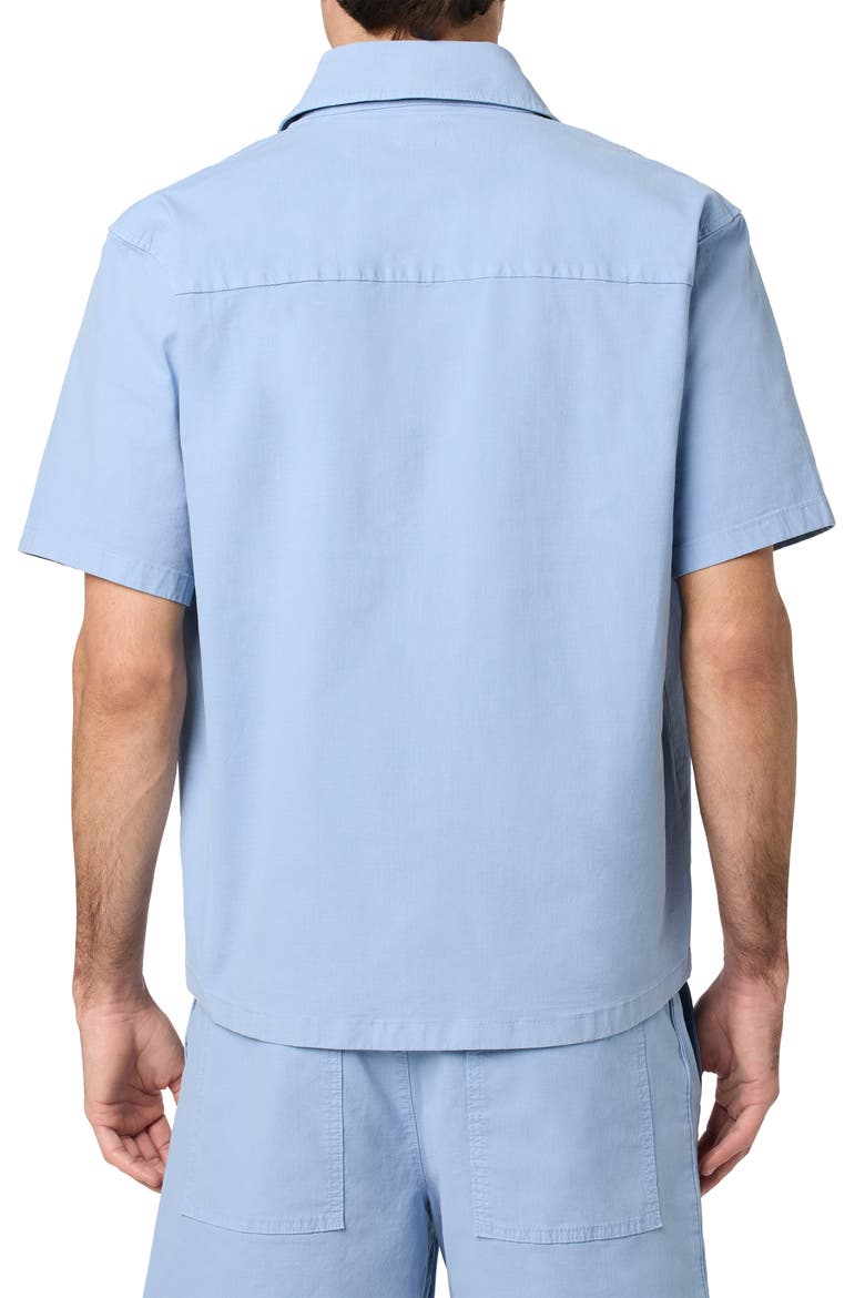 Cotton Camp Shirt, Alternate, color, ENDLESS SKY