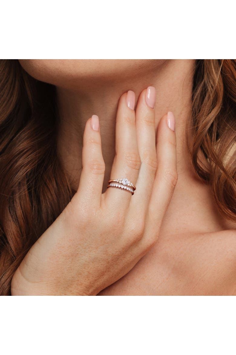 3/4 CTW Diamond Bridal Ring Set 10k, Alternate, color, 10k Yellow Gold