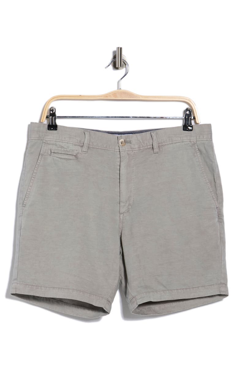 johnnie-O Melrose Cotton & Linen Shorts, Alternate, color,
