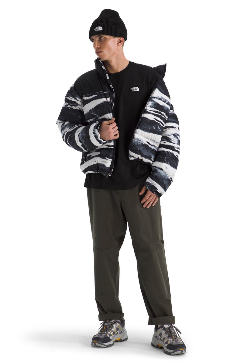 The North Face Evolution Logo Cotton T-Shirt, Alternate, color, Tnf Black