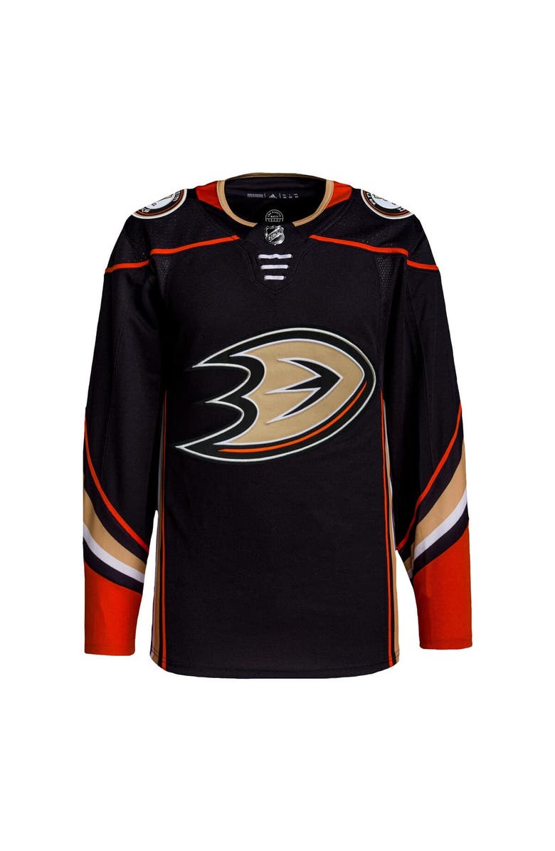 adidas Men's adidas Black Anaheim Ducks Home Authentic Jersey, Alternate, color, 