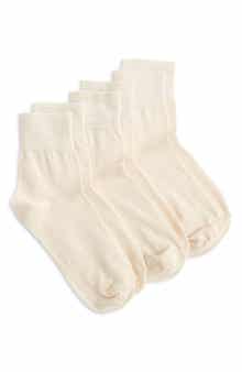 3-Pack Finely Knit Cotton Blend Trouser Socks