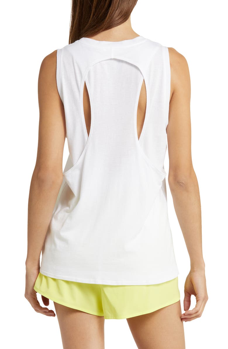 Zella Layered Back Tank, Alternate, color, 