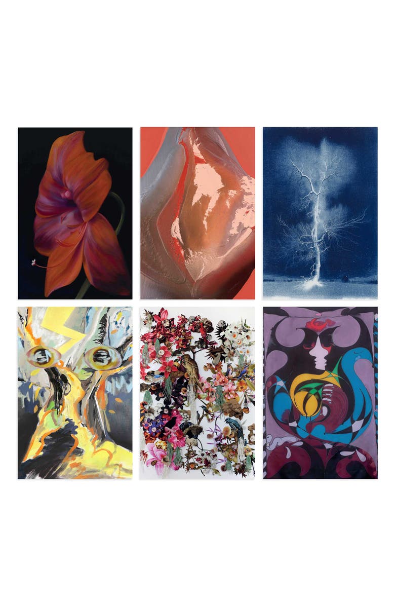 Bond & Grace Mysteries of Creation Gift Wrap & Creative Papers, Alternate, color, Purple